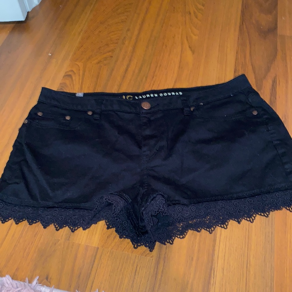 Black shorts